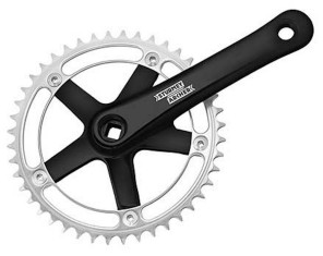 Priekinis žvaigždžių blokas Sturmey-Archer FCT66 46T 170mm 1-speed black