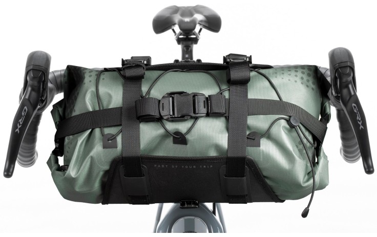 Krepšys/dėtuvė ant vairo ACID Pack Pro 15 black'n'green