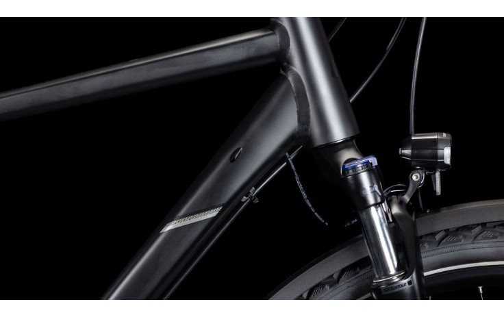 Dviratis Cube Nature ONE Allroad black'n'black 2026