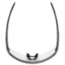 Akiniai Cube Vertex Interchangeable translucent black / Photochromic
