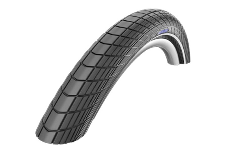 Padanga 14 Schwalbe Big Apple HS 430 Active Wired 50-254 Black-Reflex