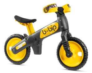 Balansinis dviratukas Bellelli B-Bip dark grey-yellow