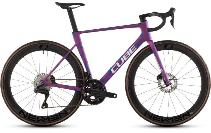 Dviratis Cube Litening AIR C:68X Race dazzlepink'n'blue 2026