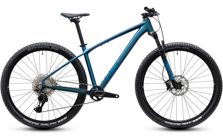Dviratis Cube Reaction Pro 29 emerald'n'blue 2027