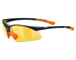 Akiniai Uvex Sportstyle 223 black orange