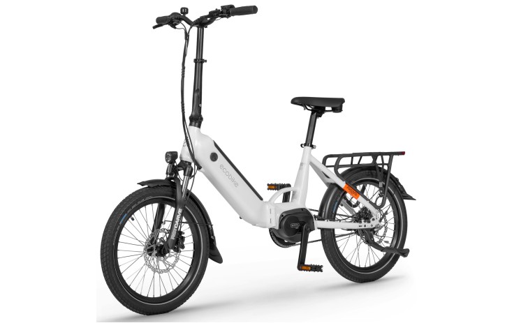 Elektrinis dviratis Ecobike Rhino Cruise White 504Wh