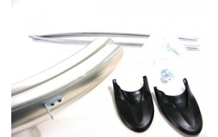 Skydelių komplektas Orion OR 28x53mm nylon silver