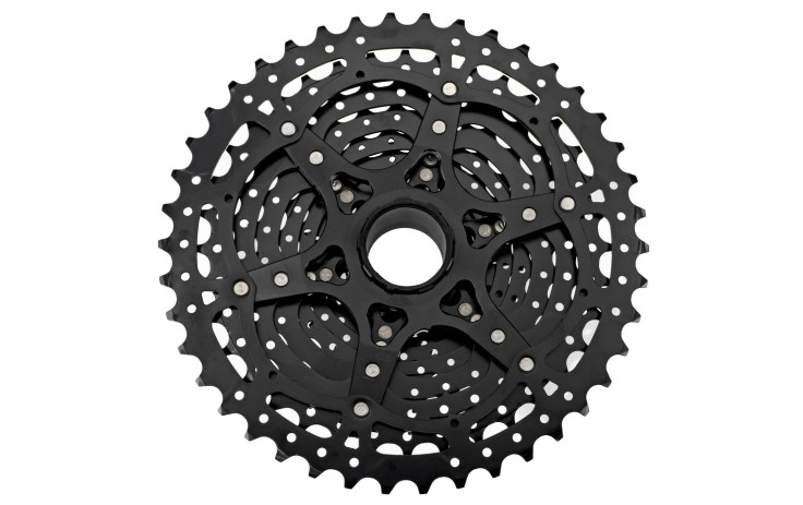 Galinis žvaigždžių blokas SunRace CSMS8 11-speed black