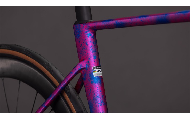 Dviratis Cube Litening AIR C:68X Race dazzlepink'n'blue 2026