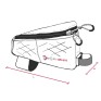 Revelate Designs Gas Tank EcoPac Top Tube Bag, 1.2L, black