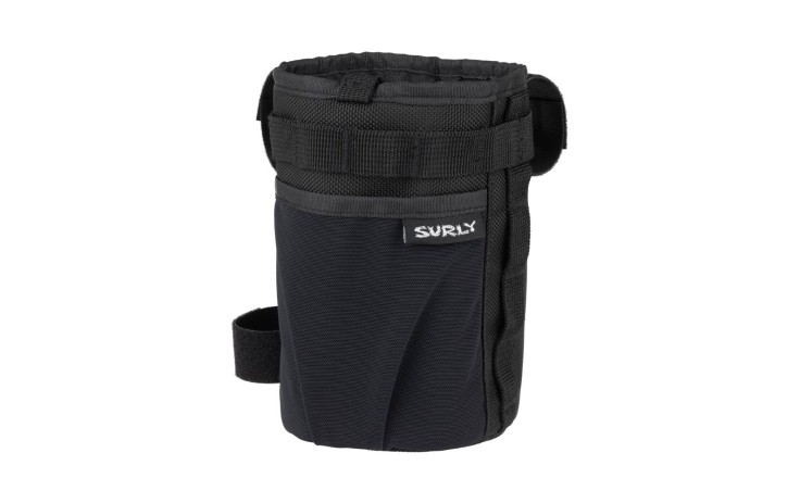 Surly Dugout Feedbag Handlebar Bag, black