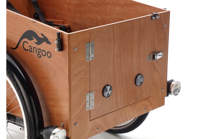 Electric cargo bike Cangoo Easy, green