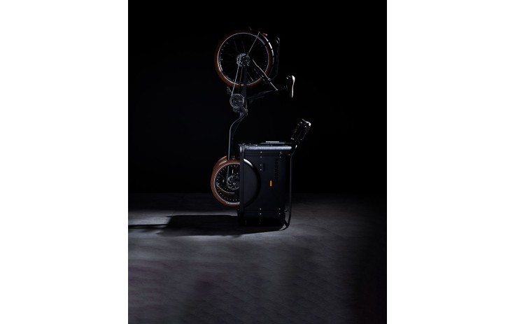 Electric cargo bike Keewee Bike, green