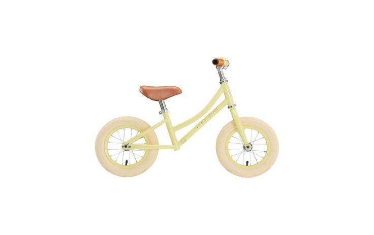 Running bike EXCELSIOR Retro Runner, for 2-4 year olds, 12, yellow