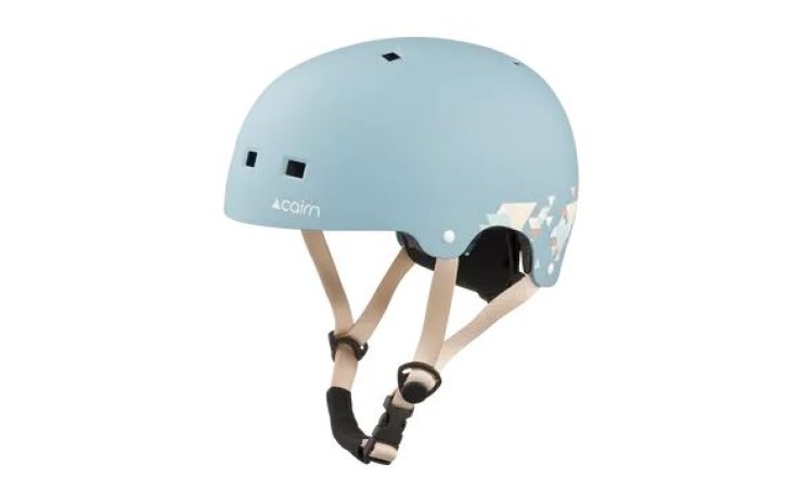 Children's helmet CAIRN EON J Matte Eucalyptus Graphic