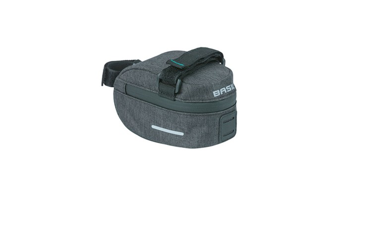 Saddle bag BASIL DISCOVERY 365D, S - 0.5 l, gray
