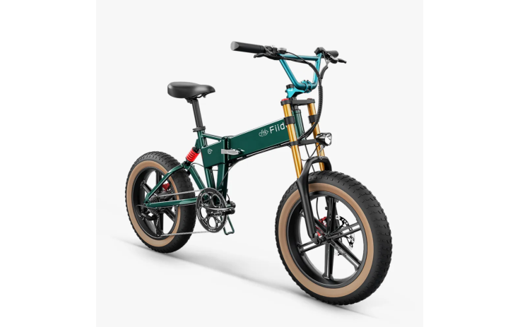 Folding electric bike FIIDO M1 Pro, green
