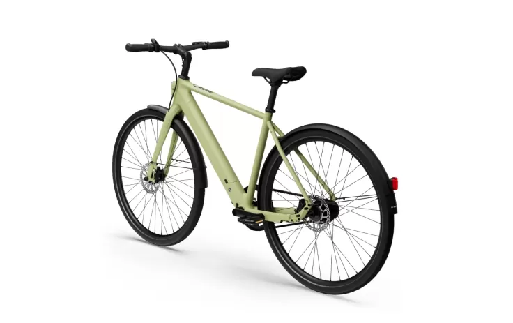 Electric bicycle TENWAYS CGO600 Pro, Avocado Green (XL)