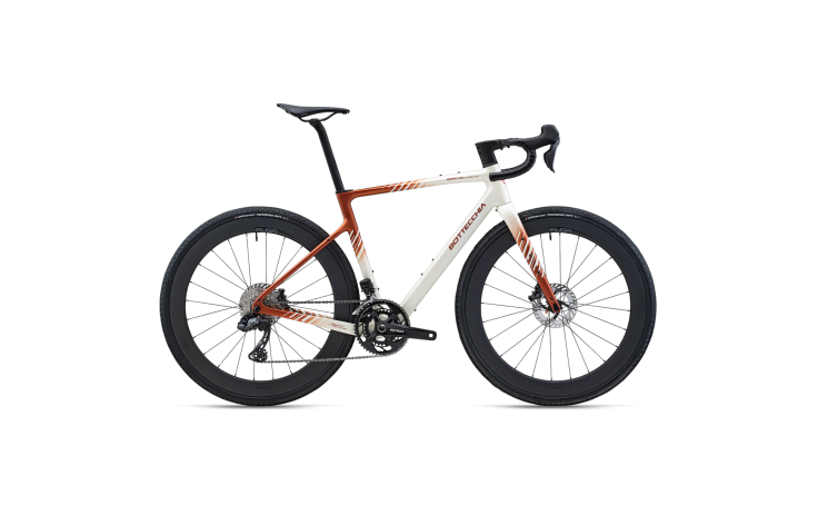 Gravel bicycle BOTTECCHIA Gravel Overland - GRX610 24s - 08 Bianco Marrone (XS)