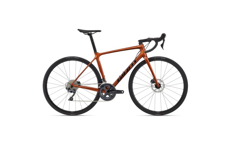 Bicycle Giant TCR Advanced 1 Disc-KOM, Amber Glow (M)