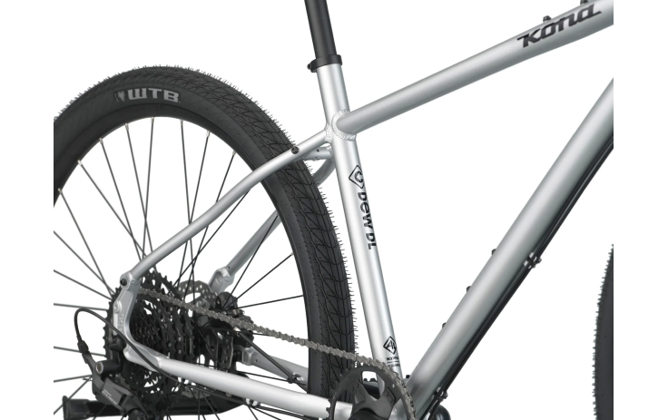 Bicycle KONA Dew DL (2027) Gloss Metallic Silver (S)
