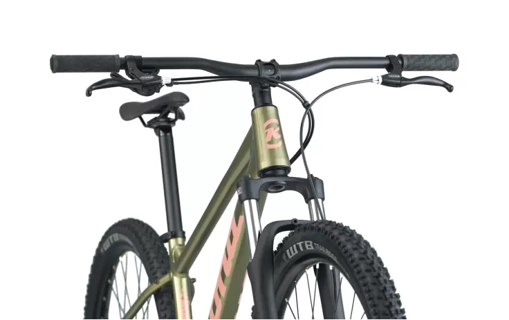 KONA Fire Mountain (2027) Gloss Metallic Peridot Bicycle (XS)