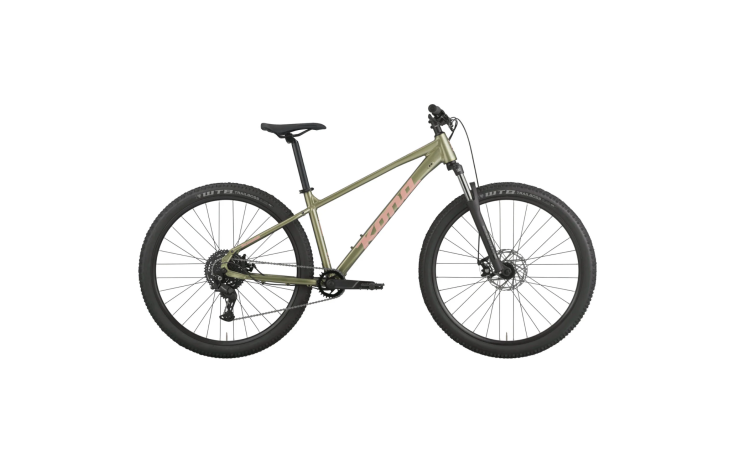 KONA Fire Mountain (2027) Gloss Metallic Peridot Bicycle (XS)