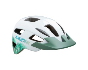 Children's bicycle helmet Lazer Gekko White Tropical 50-56cm