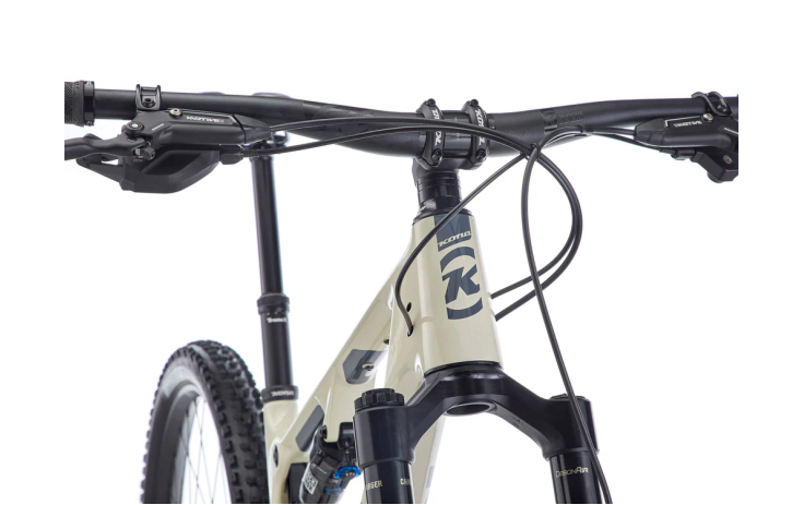 Mountain bike KONA Hei Hei CR, Gloss Bone (Metallic Grey) (L)