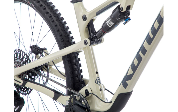 Mountain bike KONA Hei Hei CR, Gloss Bone (Metallic Grey) (L)