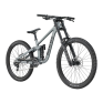 Mountain bike KONA Process X, Gloss Metallic Dark Faux Raw (Grey) (S)